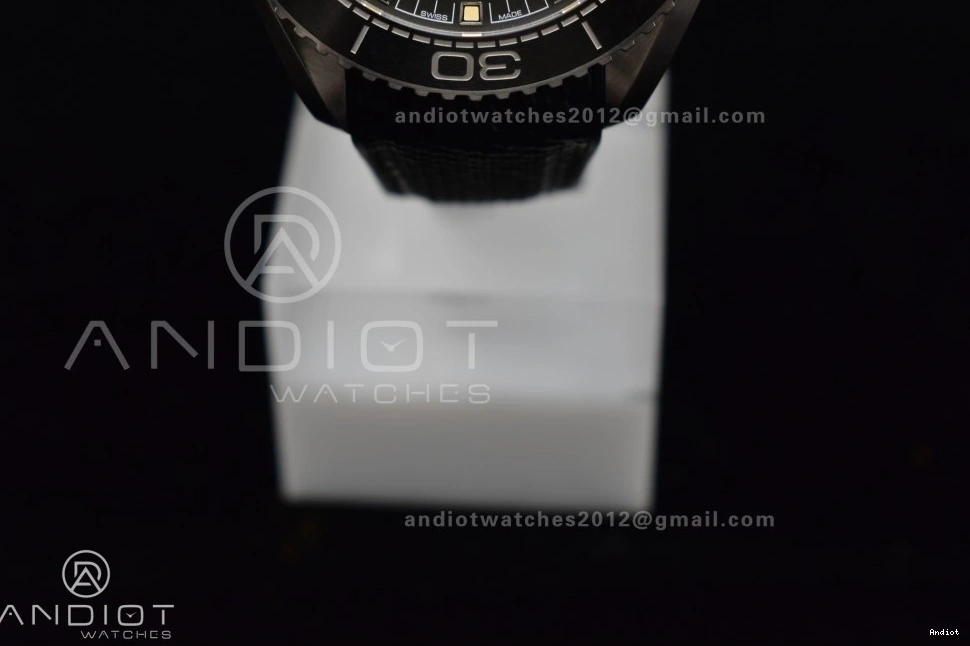 Rubber A8900 Planet Black Edition Ocean on VSF Strap 1:1 Best Clone Dial Super Bezel Gray SS 43.5mm Gray 0103